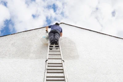 Peinture extérieure à Bougon — façades et ravalement